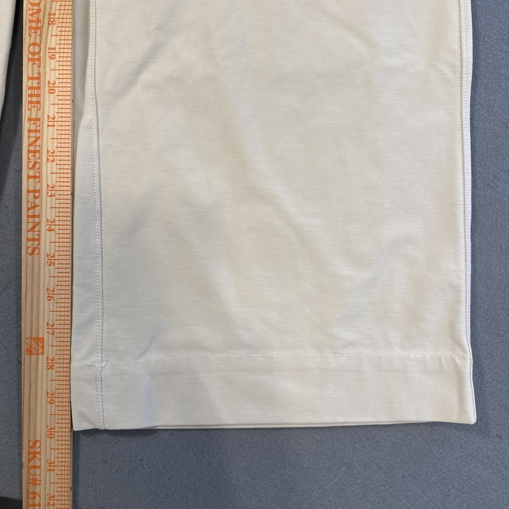 PANTS WIDE LEG Lululemon Women 31 BEIGE City Sleek 5 Pocket NWOT LE5ENJ - Picture 4 of 12